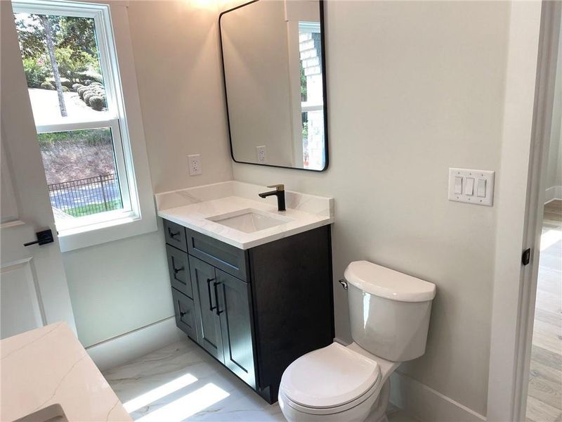 Furnished interior view inside a new home in , Dacula (Image 36).