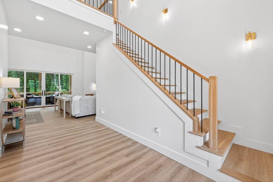 Furnished interior view inside a new home in , Buford (Image 41).