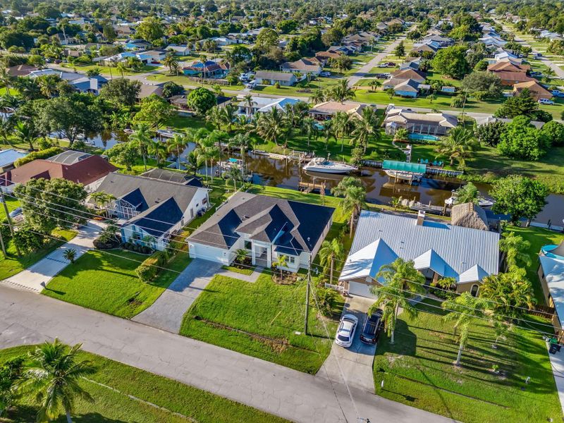 Front exterior of a new home in , Port St. Lucie, FL, highlighting curb appeal (Image 1). Front exterior of a new home in , Port St. Lucie, FL, highlighting curb appeal (Image 1).
