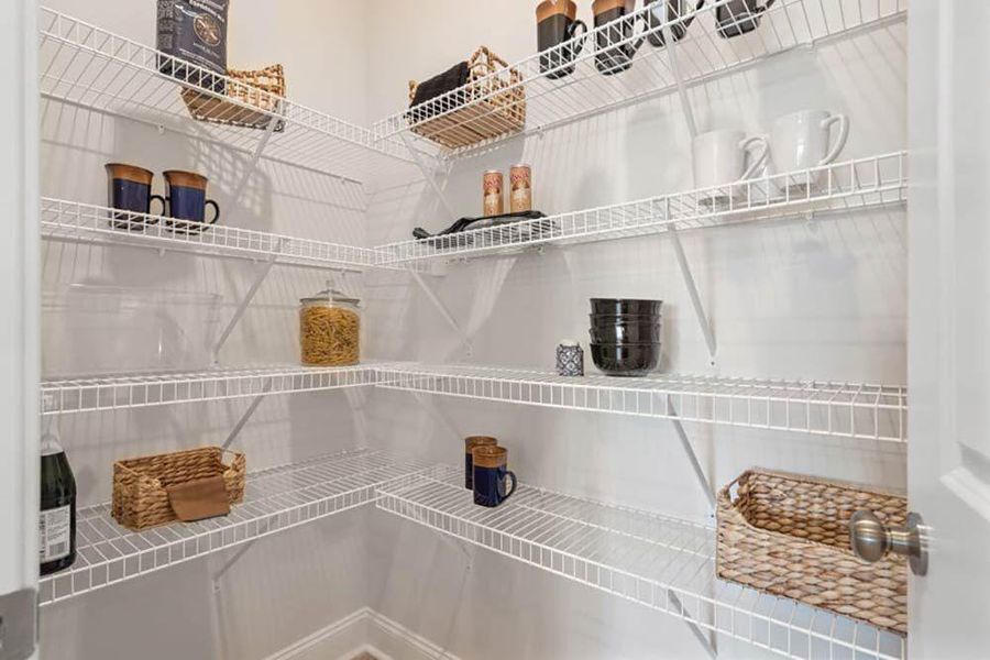 Furnished interior view inside a new home in Bennett Farm, Loganville (Image 45). Furnished interior view inside a new home in Bennett Farm, Loganville (Image 45).
