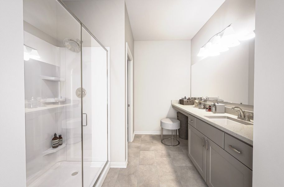 Furnished interior view inside a new home in Wilson Meadows, Clarksville (Image 16).