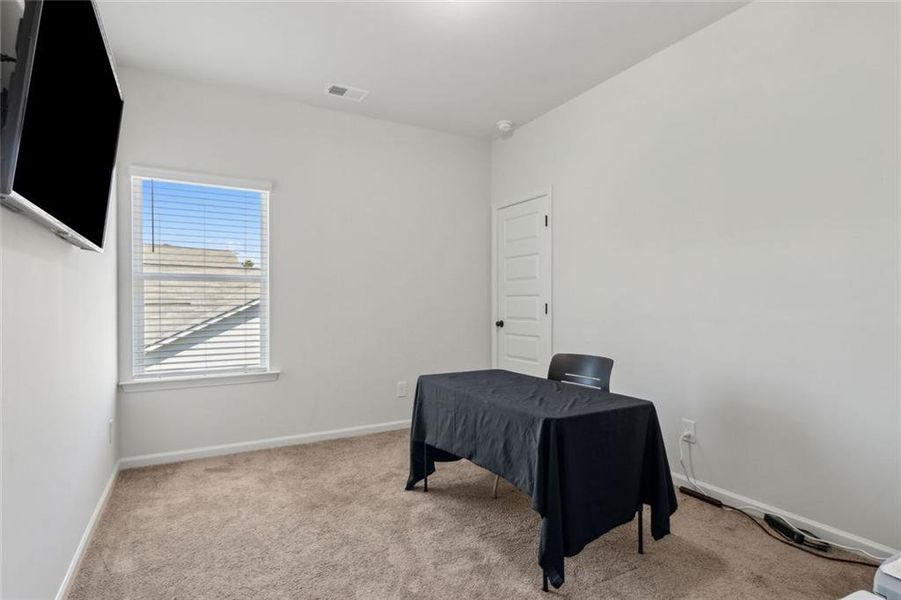 Furnished interior view inside a new home in Waterside at Riverwalk, Bethlehem (Image 27). Furnished interior view inside a new home in Waterside at Riverwalk, Bethlehem (Image 27).
