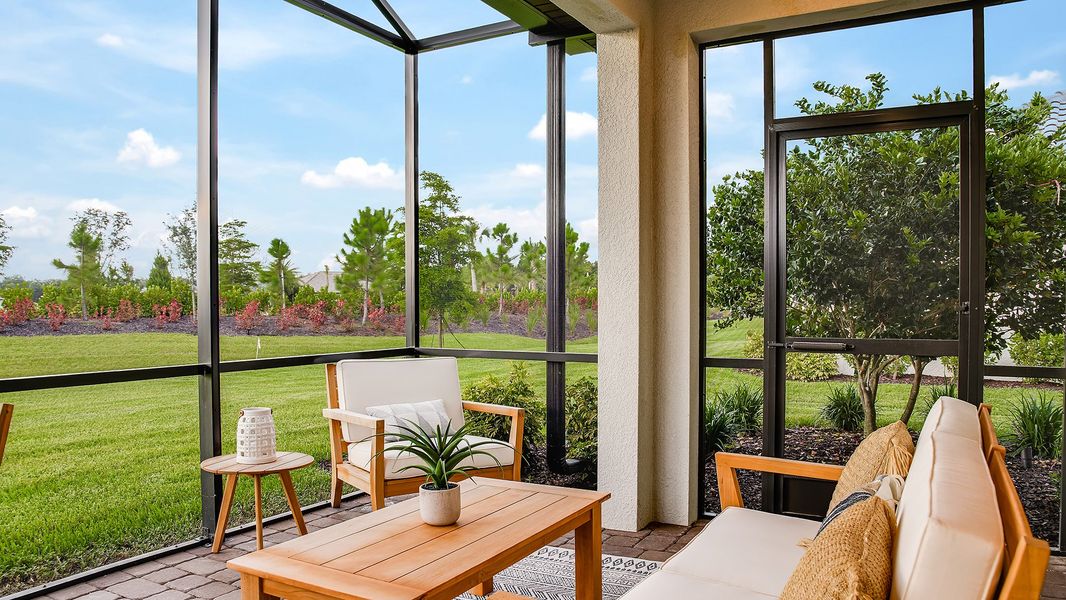 Representative furnished interior of a home built from the Ibis by Taylor Morrison in Esplanade at Azario Lakewood Ranch, Lakewood Ranch (Image 4).