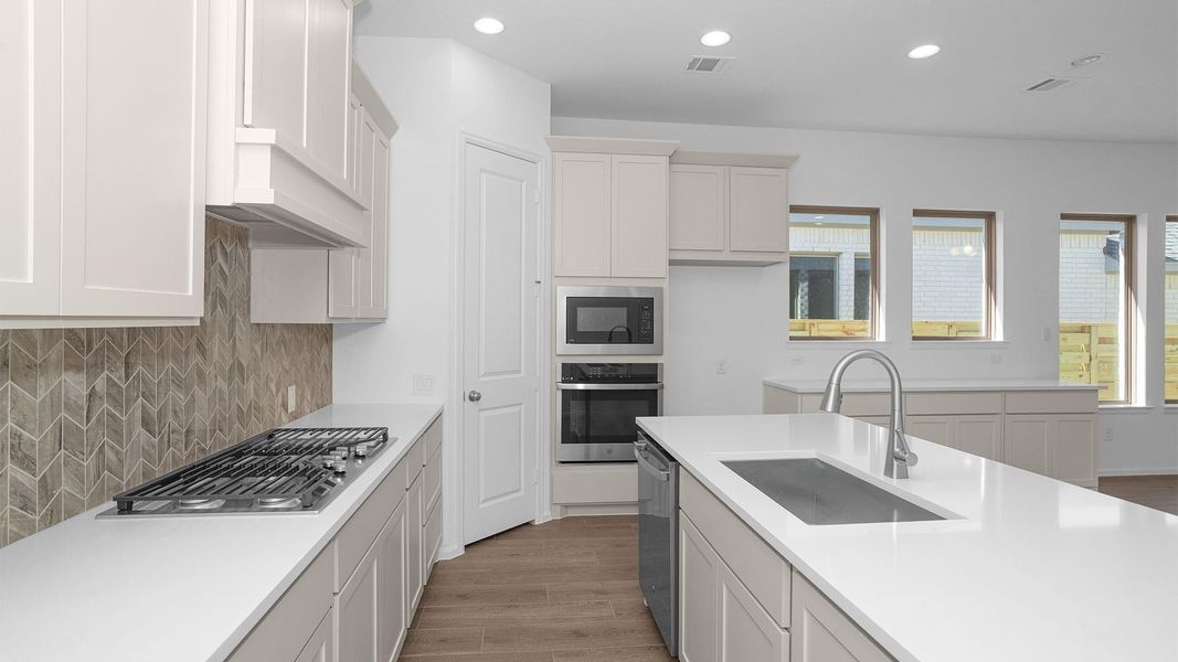 Furnished interior view inside a new home in Austin Point, Richmond (Image 6).