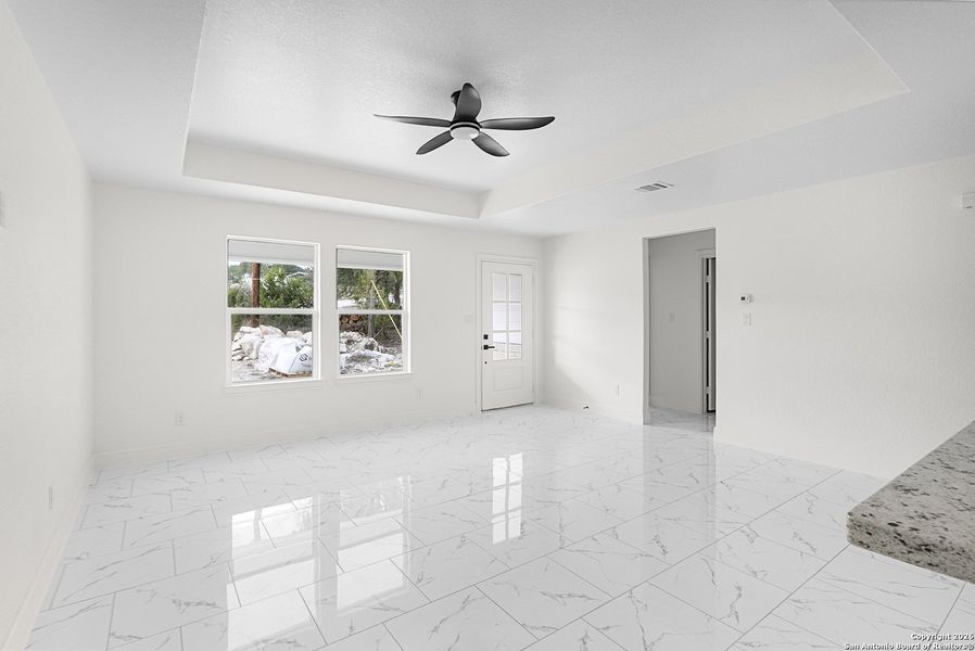 Spacious, unfurnished interior of a new home in , Spring Branch (Image 21). Spacious, unfurnished interior of a new home in , Spring Branch (Image 21).
