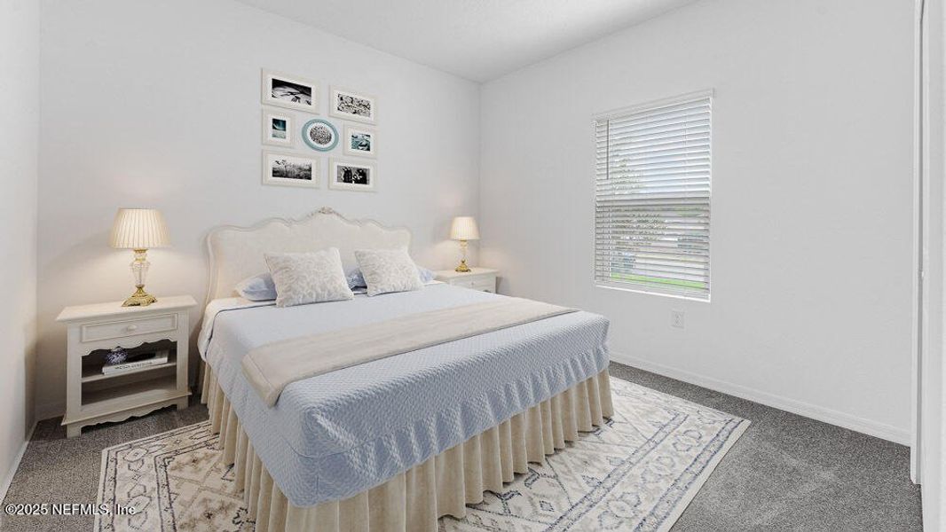 Furnished interior view inside a new home in Coopers Meadow, Jacksonville (Image 12).