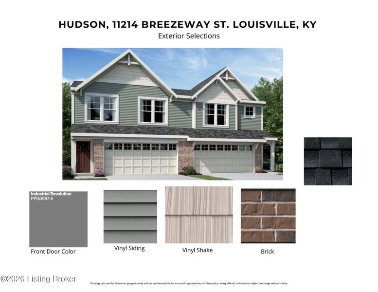 Sample of building materials used in homes in Windcrest Farms, Louisville (Image 2). Sample of building materials used in homes in Windcrest Farms, Louisville (Image 2).