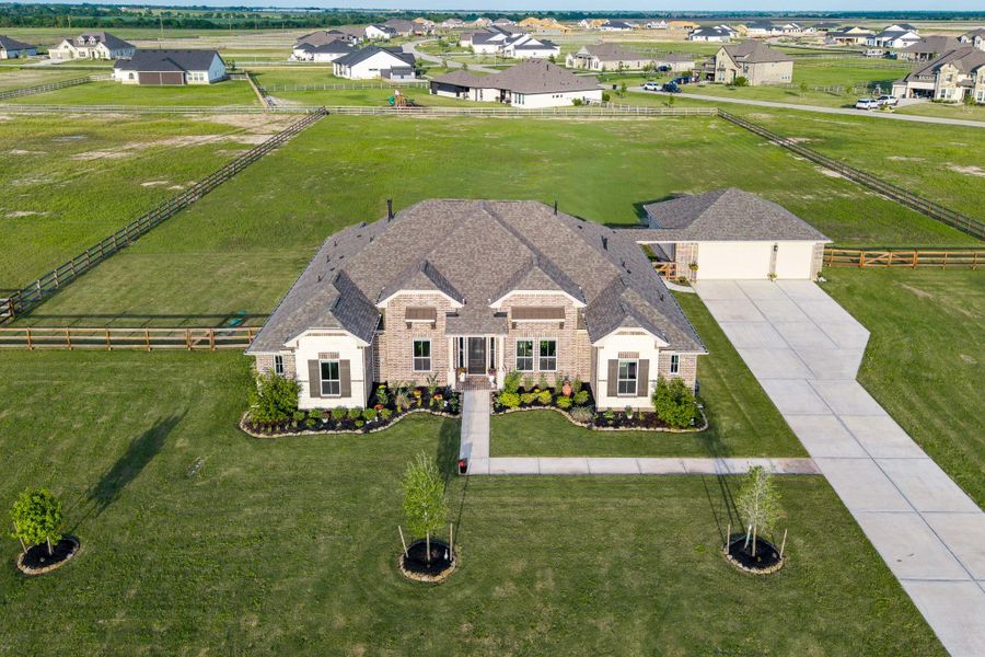 Semi-Custom K.Hovnanian Country Estate Home on over 2 acres. This section have 2 acre lots. The rest of the community will be limited to one acre and smaller parcels of land.