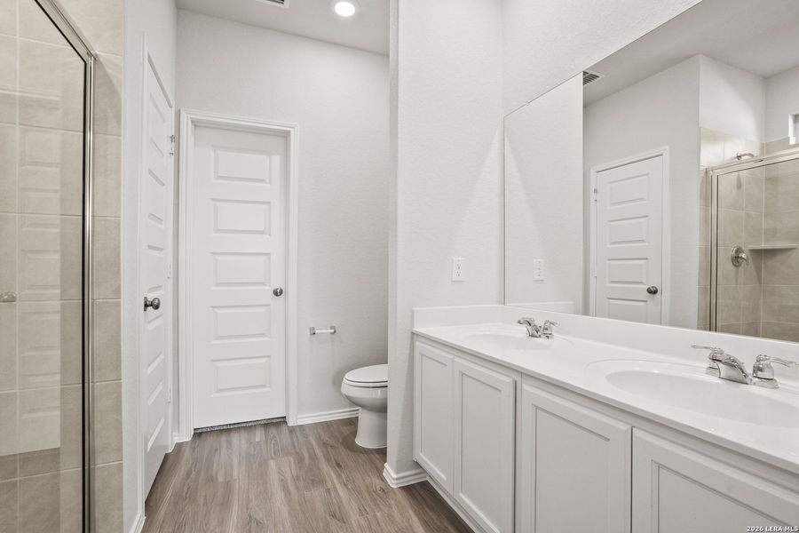 Furnished interior view inside a new home in Blue Ridge Ranch, San Antonio (Image 5). Furnished interior view inside a new home in Blue Ridge Ranch, San Antonio (Image 5).