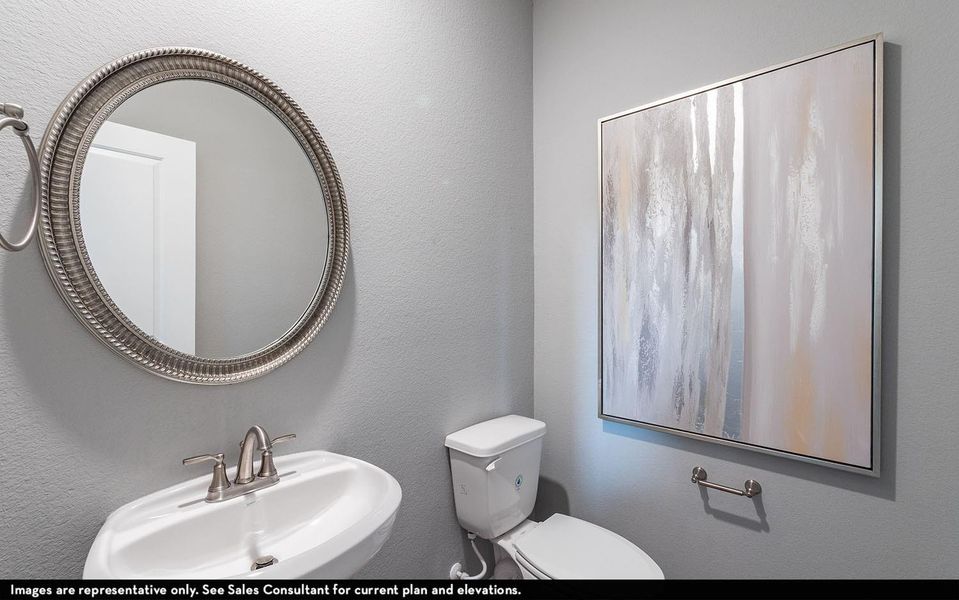 Furnished interior view inside a new home in Cielo, Conroe (Image 15).