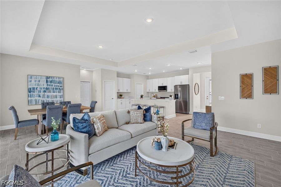 Furnished interior view inside a new home in Cape Coral, Cape Coral (Image 7).
