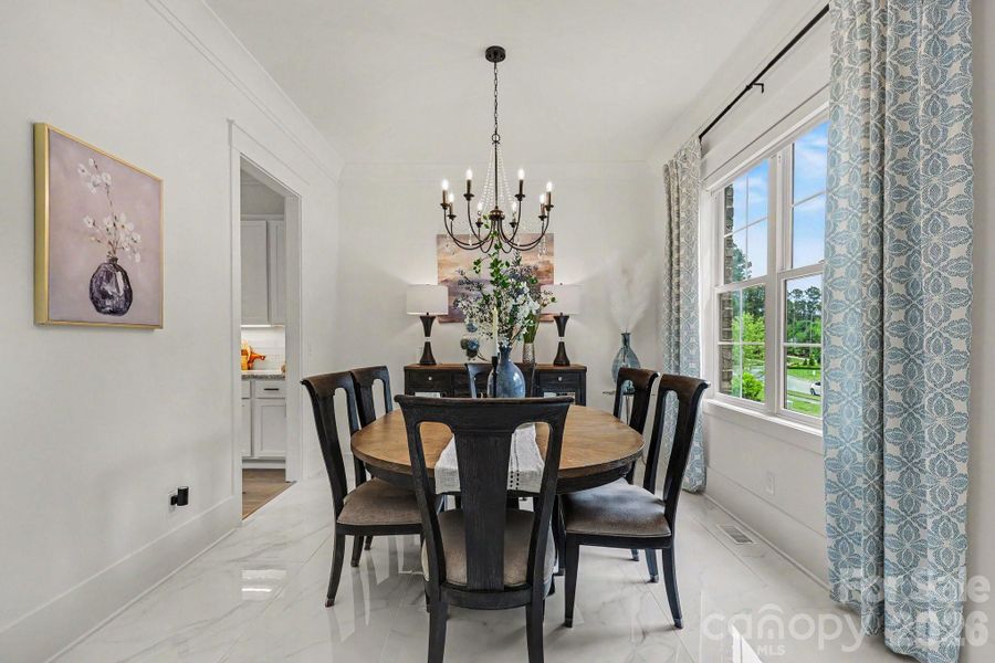 Furnished interior view inside a new home in , Salisbury (Image 13).