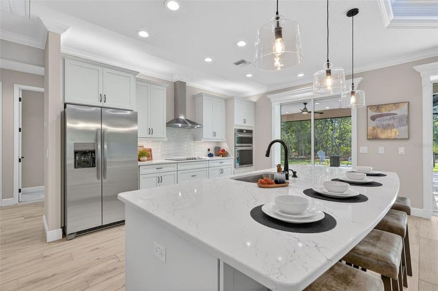 Furnished interior view inside a new home in , Beverly Hills (Image 8).
