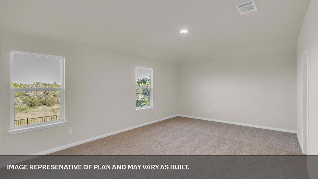Spacious, unfurnished interior of a new home in Thunder Rock, Marble Falls (Image 20). Spacious, unfurnished interior of a new home in Thunder Rock, Marble Falls (Image 20).