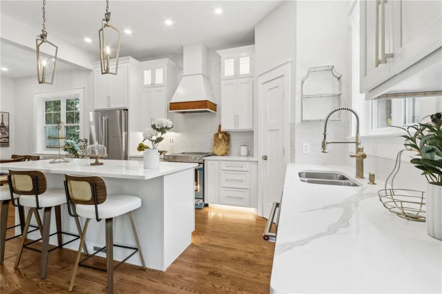 Furnished interior view inside a new home in , Pine Lake (Image 43).