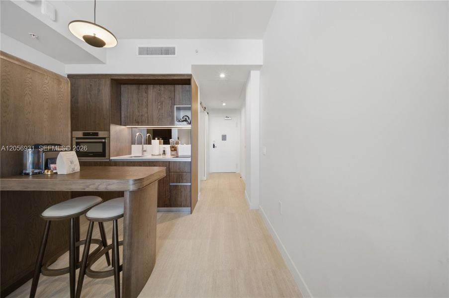 Furnished interior view inside a new home in , Miami (Image 4).