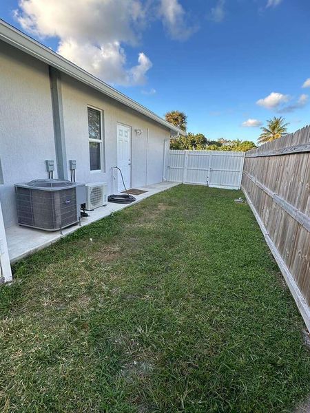 Exterior details and patio area of a home in , West Palm Beach (Image 24). Exterior details and patio area of a home in , West Palm Beach (Image 24).