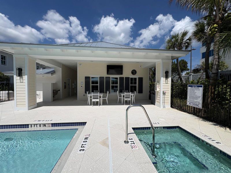 Picnic Area at Pool