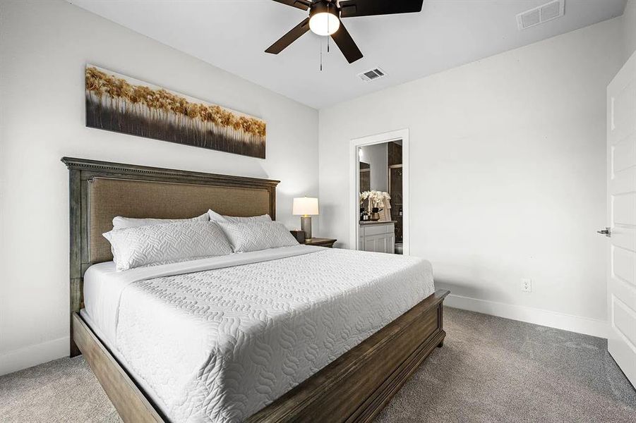 Furnished interior view inside a new home in , Rowlett (Image 12).