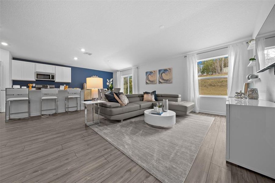 Furnished interior view inside a new home in Tara Forest East, Alachua (Image 33).