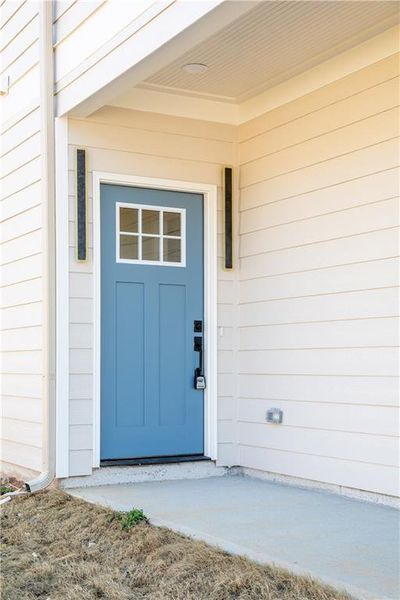 Exterior details and patio area of a home in , Atlanta (Image 4).