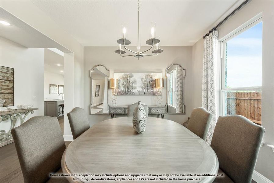 Furnished interior view inside a new home in East Oak Creek, Commerce (Image 6). Furnished interior view inside a new home in East Oak Creek, Commerce (Image 6).