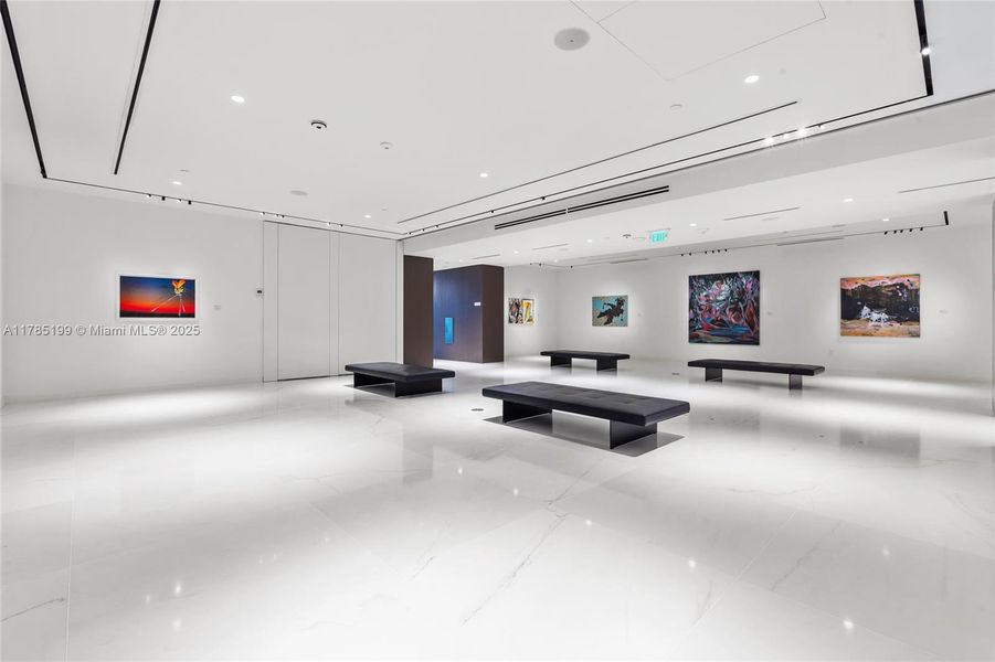 Furnished interior view inside a new home in Aston Martin Residences, Miami (Image 33). Furnished interior view inside a new home in Aston Martin Residences, Miami (Image 33).