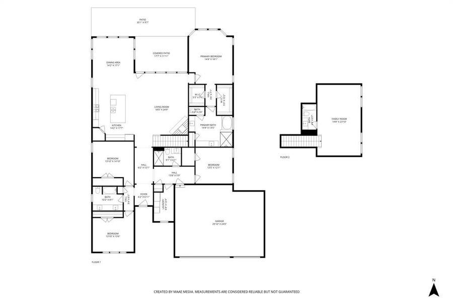 2D floor plan layout of this home in , Blue Ridge, TX (Image 5).