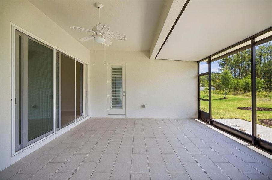 Exterior details and patio area of a home in , Palm Coast (Image 37).