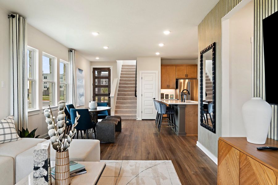 Furnished interior view inside a new home in Park Central, Georgetown (Image 16). Furnished interior view inside a new home in Park Central, Georgetown (Image 16).