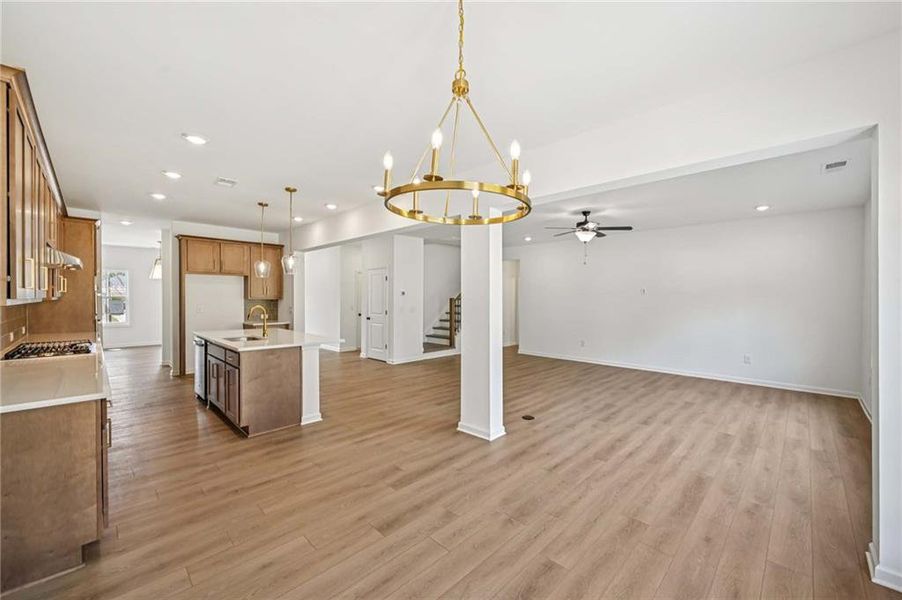 Spacious, unfurnished interior of a new home in Arbors at Richland Creek, Buford (Image 18).