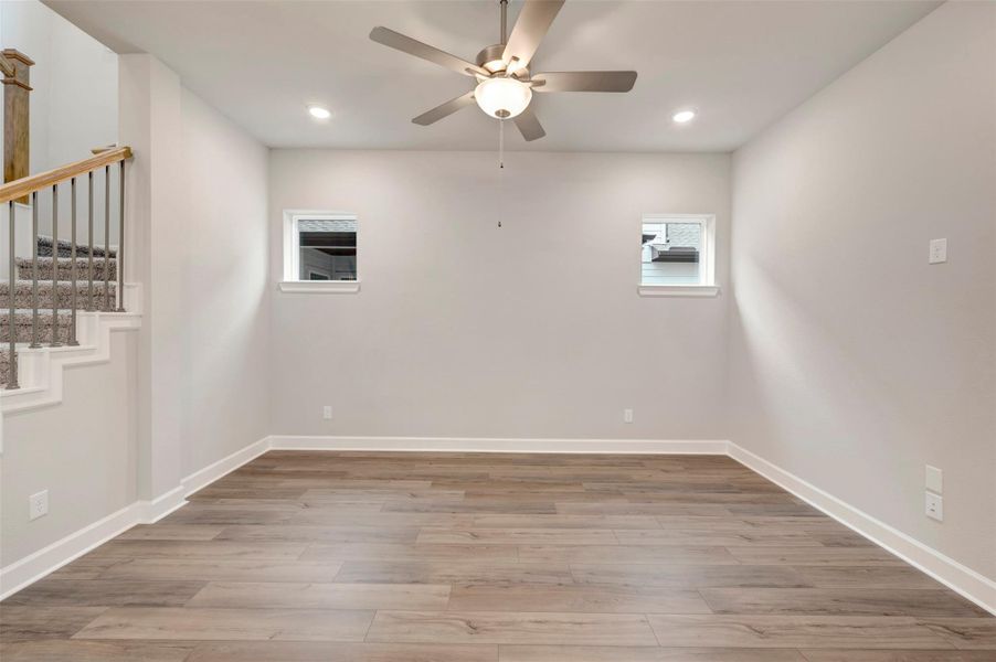 Spacious, unfurnished interior of a new home in Pomona 40' Homesites, Manvel (Image 12).