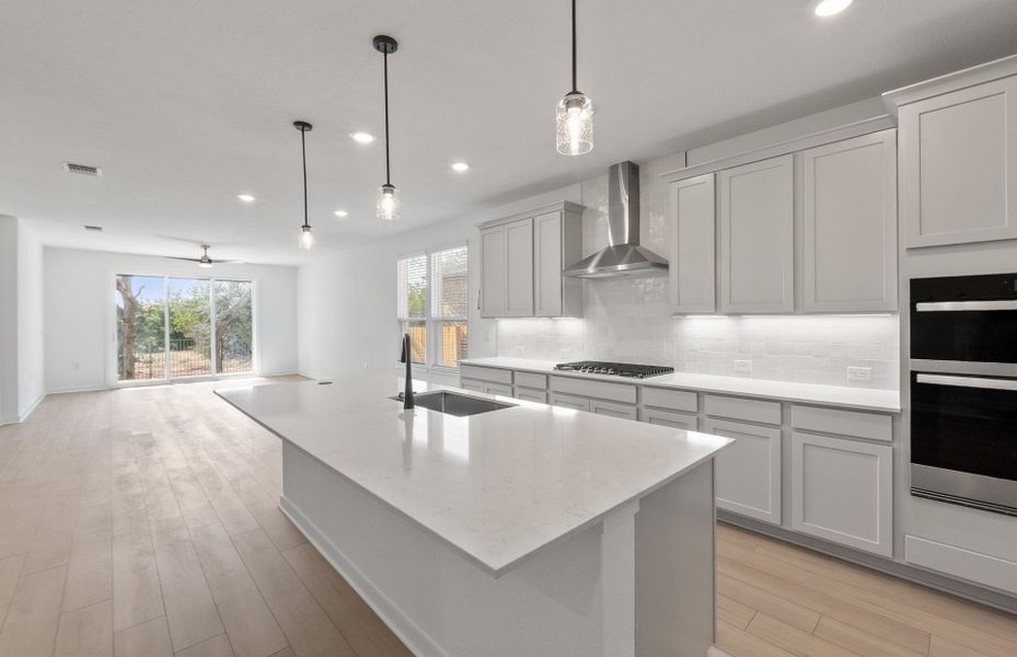Furnished interior view inside a new home in Woodside, Georgetown (Image 10).