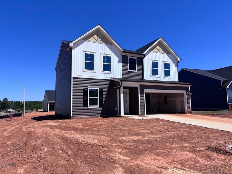 In-progress construction of a new home in Middleton Farms, Middlesex, NC (Image 9).