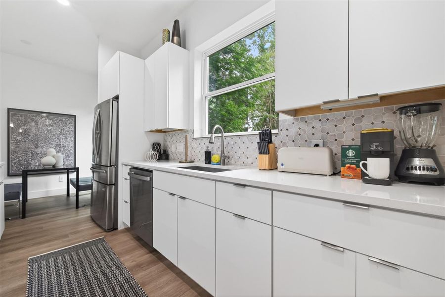 Furnished interior view inside a new home in , Houston (Image 27).