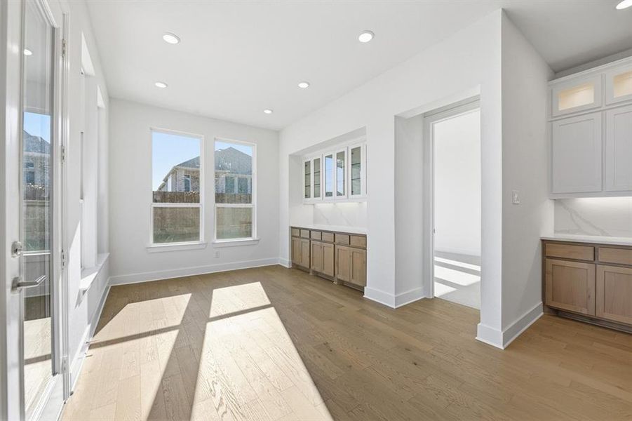 Spacious, unfurnished interior of a new home in Wildflower Ranch: 50ft. lots, Dish (Image 20). Spacious, unfurnished interior of a new home in Wildflower Ranch: 50ft. lots, Dish (Image 20).