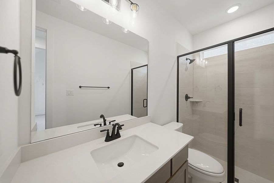 Furnished interior view inside a new home in Tavolo Park, Fort Worth (Image 6).