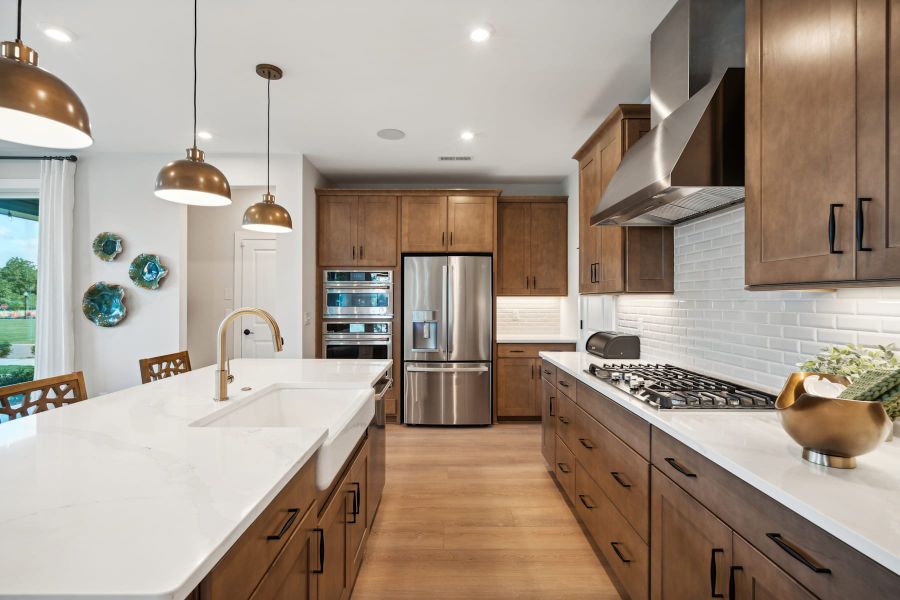 Representative furnished interior of a home built from the Torrence by Tri Pointe Homes in Seven Oaks, Belmont (Image 14).