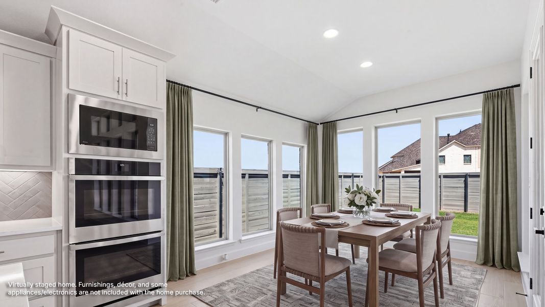Furnished interior view inside a new home in Landmark, Denton (Image 5).