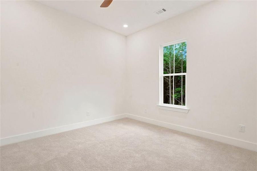 Spacious, unfurnished interior of a new home in , White (Image 24).