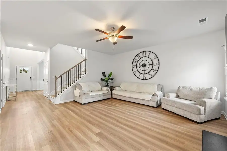 Furnished interior view inside a new home in , Loganville (Image 8).