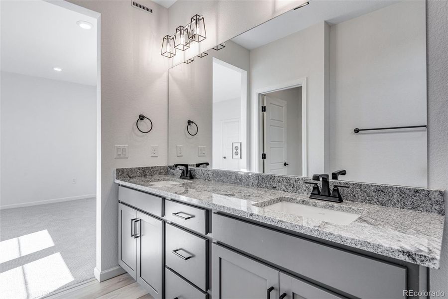 Furnished interior view inside a new home in , Arvada (Image 9).