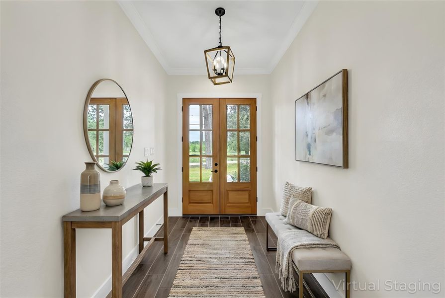 Furnished interior view inside a new home in , Plantersville (Image 5).