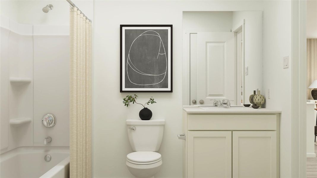 Close-up of interior finishes inside a home in Cotton Gateway: Watermill Collection, Maxwell (Image 19).