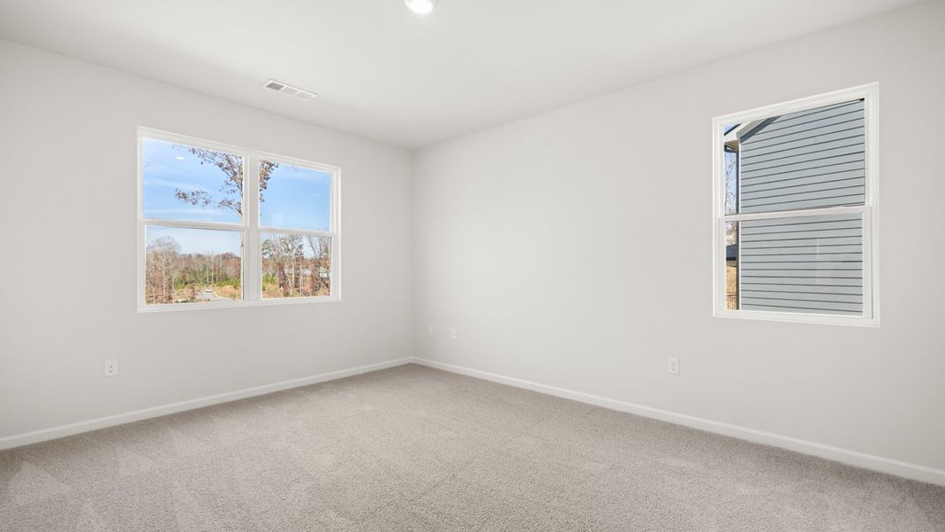 Representative unfurnished interior of a home built from the Belfort by D.R. Horton in Hamptons at Riverwood North, Dallas (Image 14).