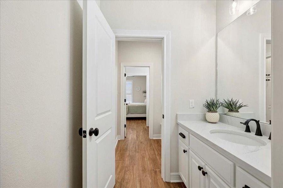 Furnished interior view inside a new home in , Beaumont (Image 8). Furnished interior view inside a new home in , Beaumont (Image 8).