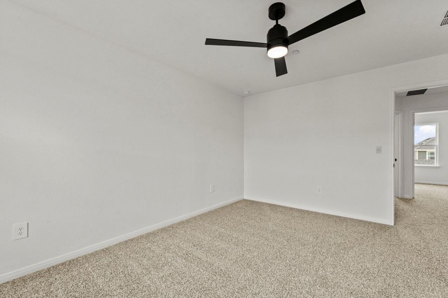 Spacious, unfurnished interior of a new home in Avery Centre, Round Rock (Image 29). Spacious, unfurnished interior of a new home in Avery Centre, Round Rock (Image 29).