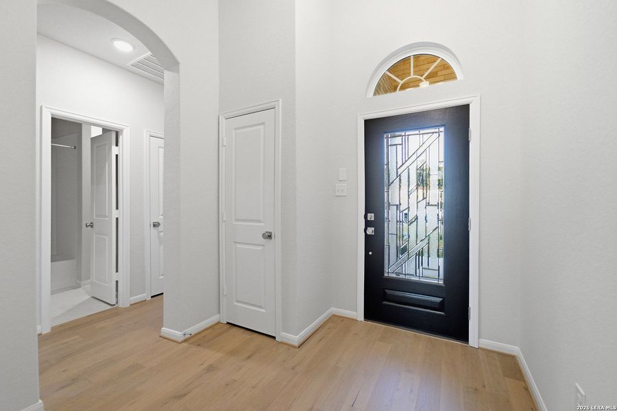 Spacious, unfurnished interior of a new home in The Woodlands at Medina Hills, Mico (Image 29).