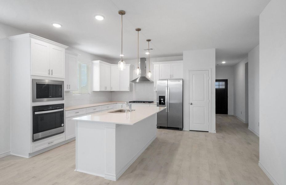Furnished interior view inside a new home in River Ranch, Dayton (Image 4).
