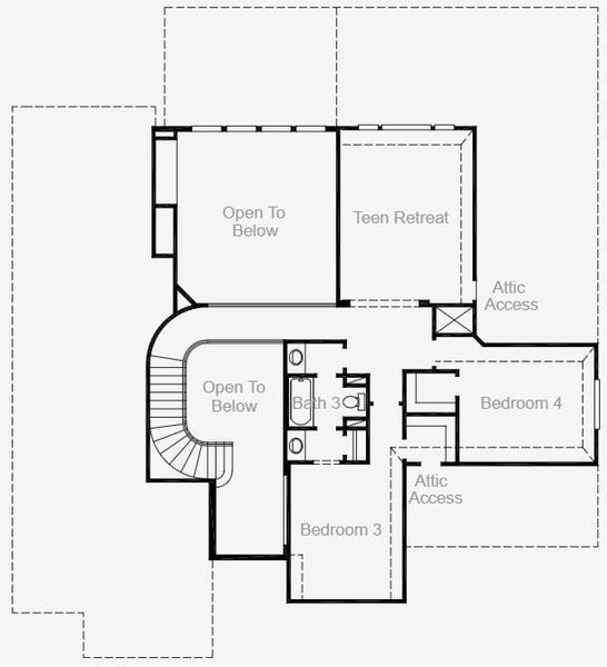 2nd Floorplan - Representative Photo
